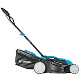 Hyundai 38cm / 15" 40V (2x20V) Brushless Cordless Lawnmower,  36L Bag | HY40CLM38