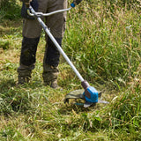 Hyundai 2x20V Brushless 2-in-1 Brush Cutter & String Trimmer, Straight Split Shaft, 3-Speed | HY40CGB26