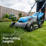 Hyundai 33cm / 13" 20V Brushless Cordless Lawnmower, 32L Collection Bag | HY20CLM33