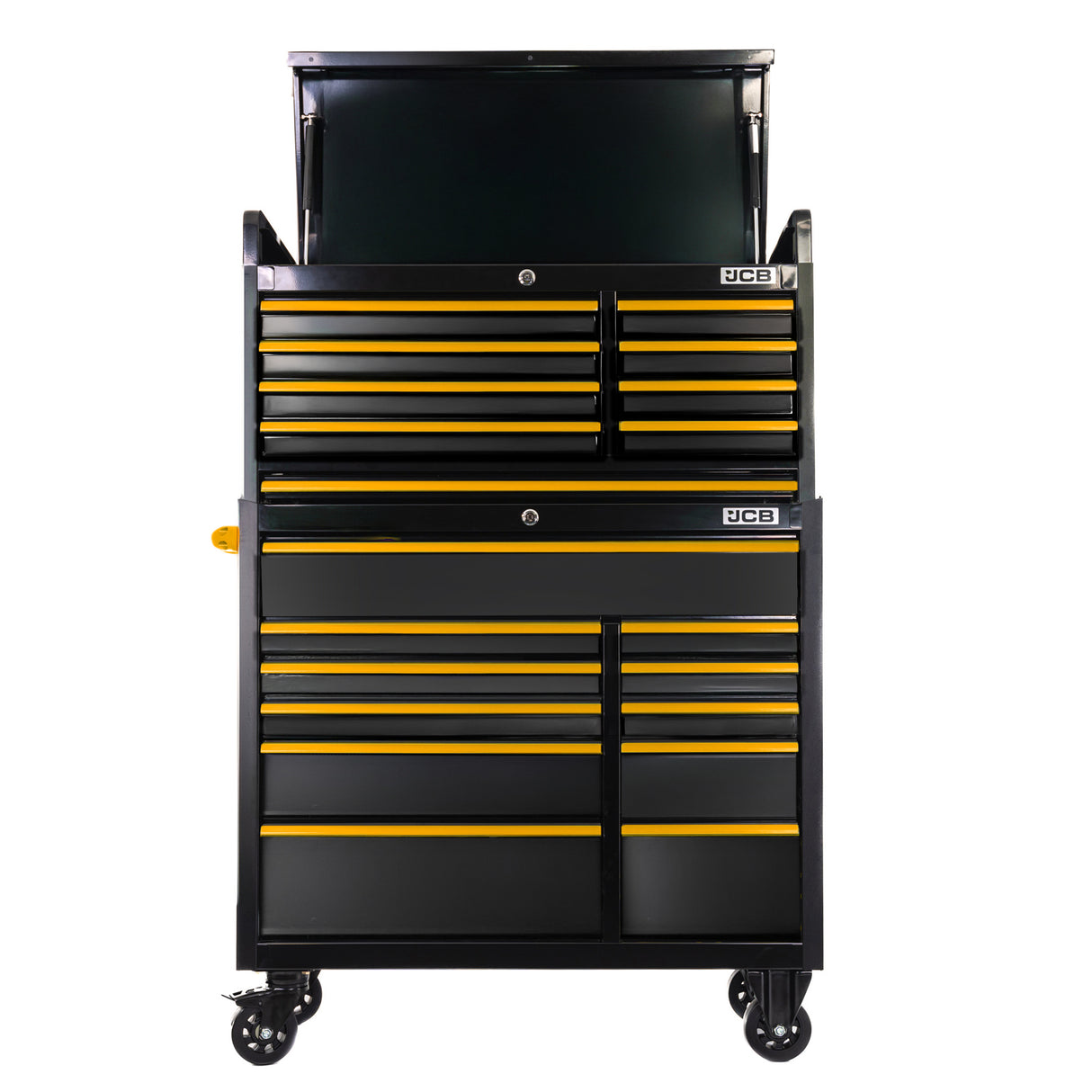 JCB Classic Design 42’’ Roller Cabinet and Top Tool Chest Stack | JCBSTACK