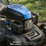 Hyundai 18" / 46cm Self-Propelled Petrol Lawnmower, 139cc, Mulching | HYM18150SPX