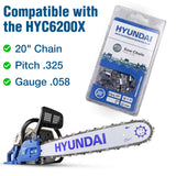 Genuine Replacement 20" Saw Chain (Pitch - .325, Gauge - .058) | 1271081