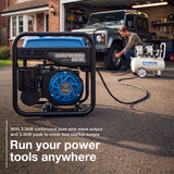 Hyundai 3.3kW / 3300W Inverter Open Framed Generator, Recoil Start, Pure Sine Wave | HY3750i