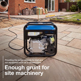 Hyundai 3.3kW / 3300W Inverter Open Framed Generator, Recoil Start, Pure Sine Wave | HY3750i