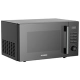 Hyundai 900W 23L Black Digital Microwave, Mirror-Effect Glass Door, Stainless Steel Interior | HYMW90023DB