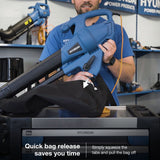 Hyundai 3000W Electric Leaf Blower & Vacuum, 3-in-1, 34L Collection Bag | HYBV3000E3