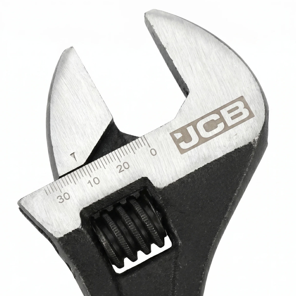 JCB 300mm 12'' Adjustable Wrench, Heavy-Duty Forged Steel | JCB-ADJWR-300