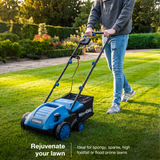 Hyundai 12.6'' / 32cm Electric Lawn Scarifier Aerator Lawn Rake 1500W 230V | HYSC1532E