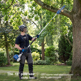 Hyundai 56cc Petrol Multi Tool, 5-in-1, Grass Trimmer, Brushcutter, Hedge Trimmer, Pole Saw | HYMT5600X