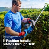 Hyundai 680W Corded Electric Hedge Trimmer, 24" / 61cm | HYHT680E