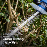 Hyundai 680W Corded Electric Hedge Trimmer, 24" / 61cm | HYHT680E