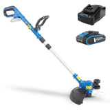 Hyundai 20V Cordless Grass Trimmer 30cm Cut, 2.0Ah Battery, Charger – Lightweight & Powerful, 3 Year Warranty | HY20CGT