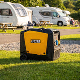 JCB, 7.6kW/3.8kW Dual-Voltage Inverter Generator, Remote Start | JCB-IG8500DVE