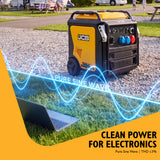JCB, 11kW Three-Phase Inverter Generator, 400V/230V, Remote Start | JCB-IG12000DVE-3