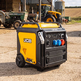 JCB, 11kW Three-Phase Inverter Generator, 400V/230V, Remote Start | JCB-IG12000DVE-3