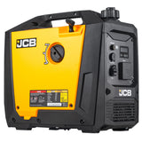 JCB 2000W, 2kW Inverter Generator, Pure Sine Wave, Quiet & Lightweight | JCB-IG2000