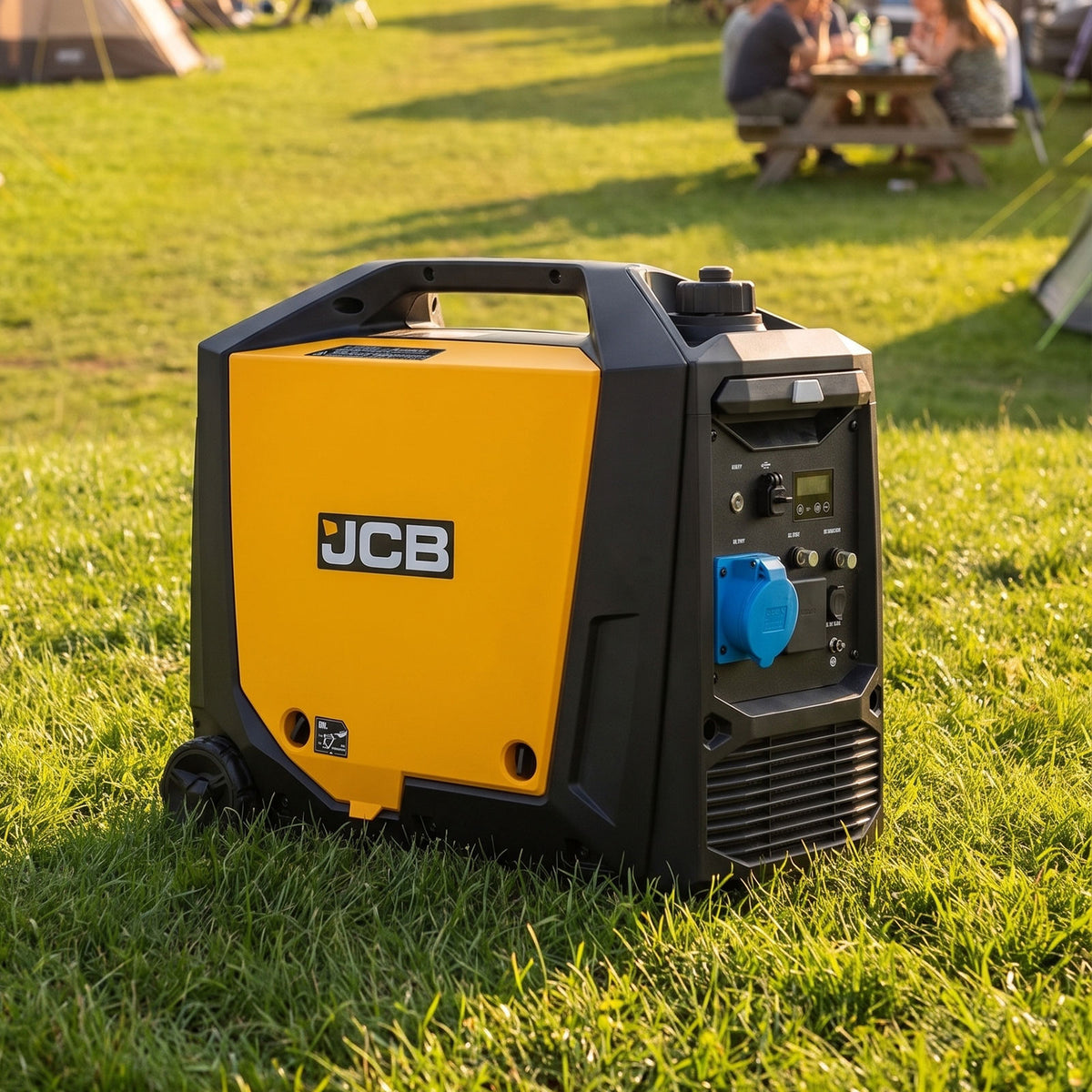 JCB, 4.2kW Inverter Generator, Electric Start, Wheels | JCB-IG4200E