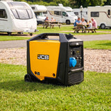 JCB, 4.2kW Inverter Generator, Electric Start, Wheels | JCB-IG4200E