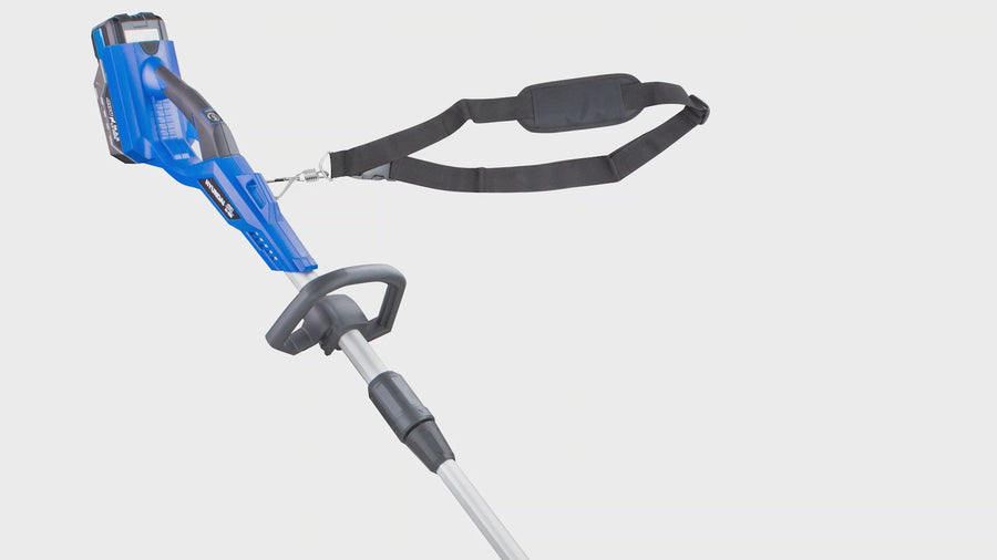 Hyundai 40v Cordless Grass Trimmer 2.5Ah Li-ion Battery and Charger 33cm Cutting Width | HYTR40LI — video