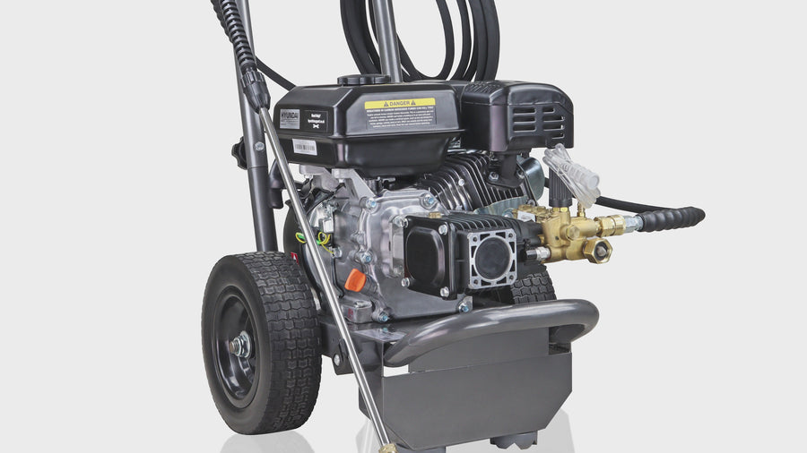 Hyundai 3100psi 213bar Petrol Pressure Washer 10L/min  212cc Engine, Annovi Reverberi (AR) Pump| HYW3100P2 — video
